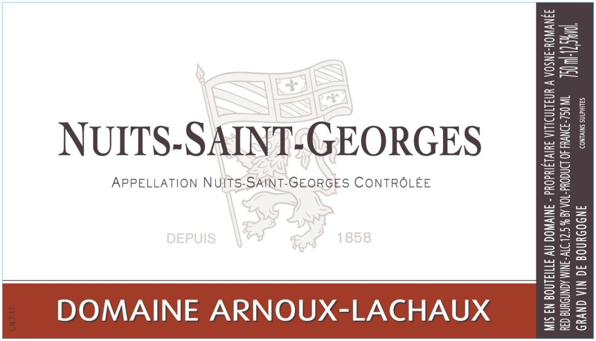 Arnoux Lachaux Nuits-Saint-Georges 2016