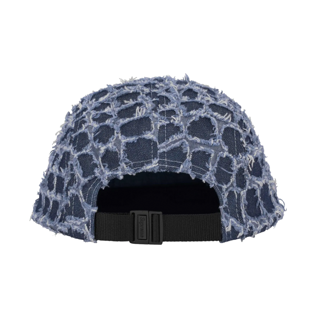 帽子 Supreme 25SS Frayed Croc Denim Camp Cap Supreme(シュプリーム) 25SS Frayed Croc Denim Camp Cap