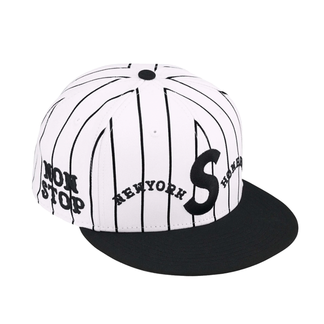 新品 25ss Supreme × Homerun S Logo New Era Supreme Homerun S Logo New Era 59Fifty Hat White - SS25 - US