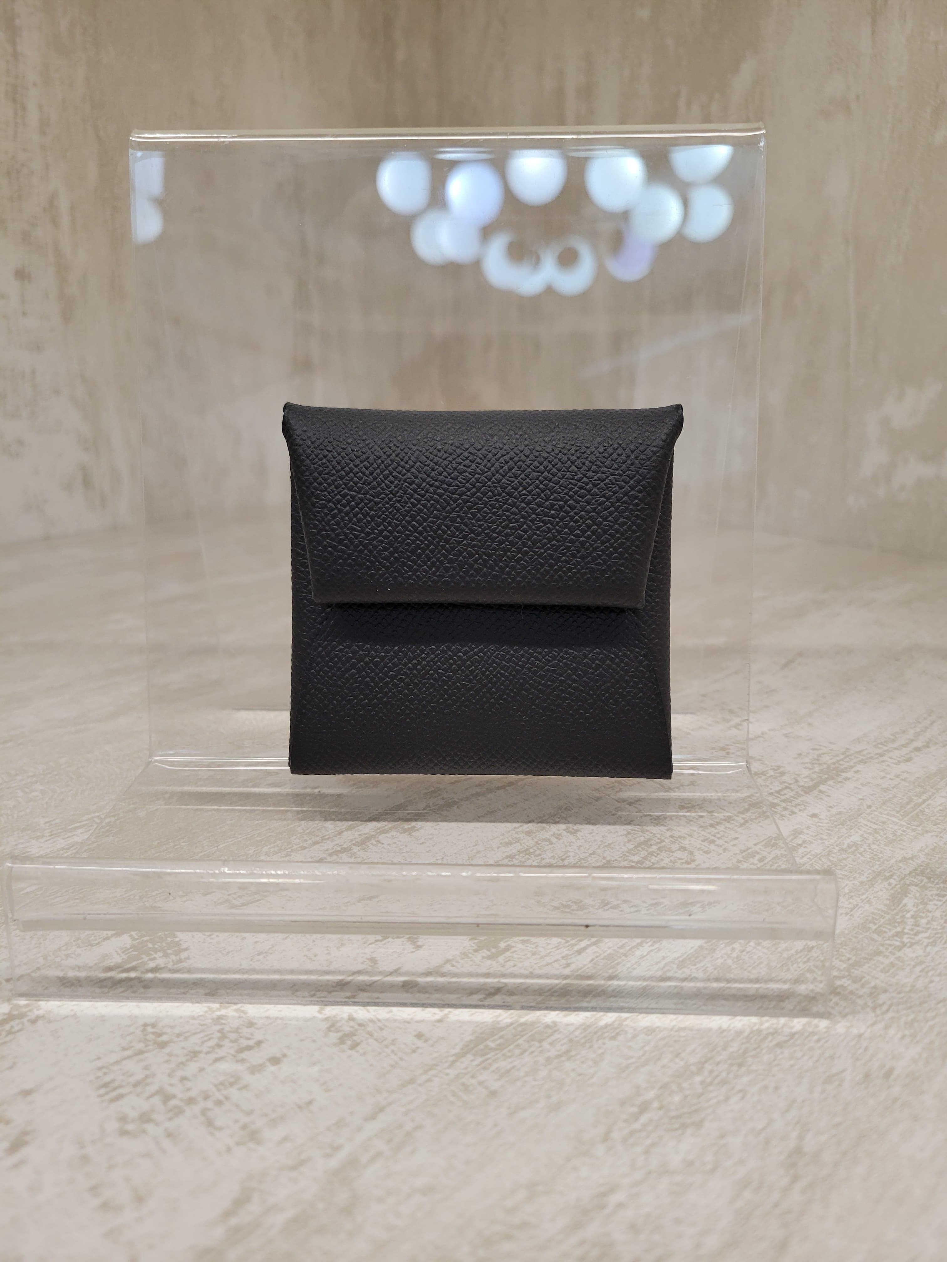 Hermes Bastia noir EPSOM 黑 零錢包