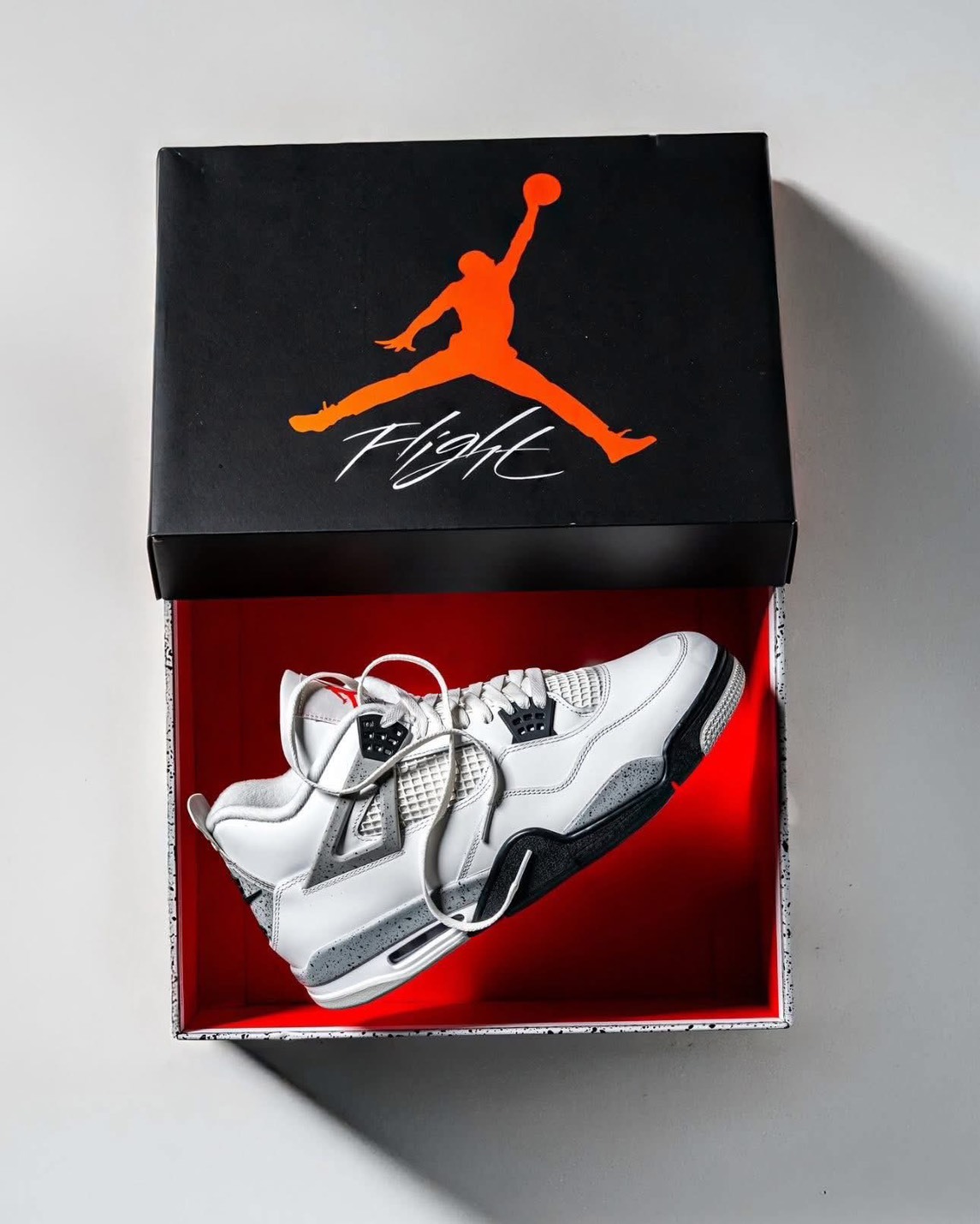 預購  air jordan 4 retro og white cement