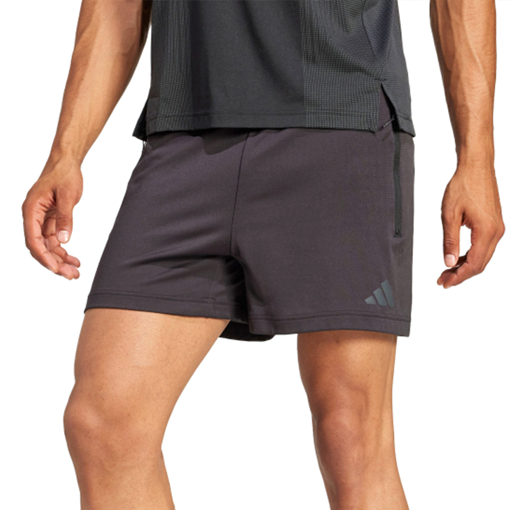 Adidas AirChill Shorts 男款 黑色 三葉草 愛迪達 涼感 運動 短褲 JI8193