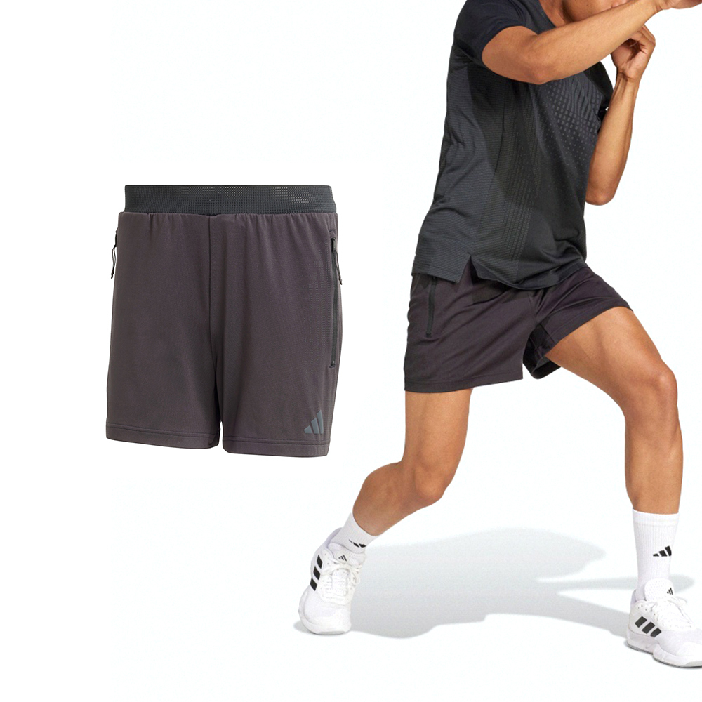 Adidas AirChill Shorts 男款 黑色 三葉草 愛迪達 涼感 運動 短褲 JI8193