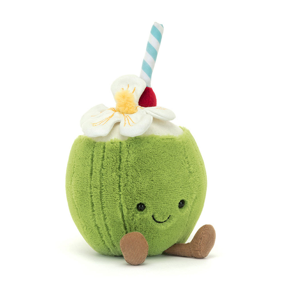Jellycat Amuseables Aruba Coconut 趣味椰子水