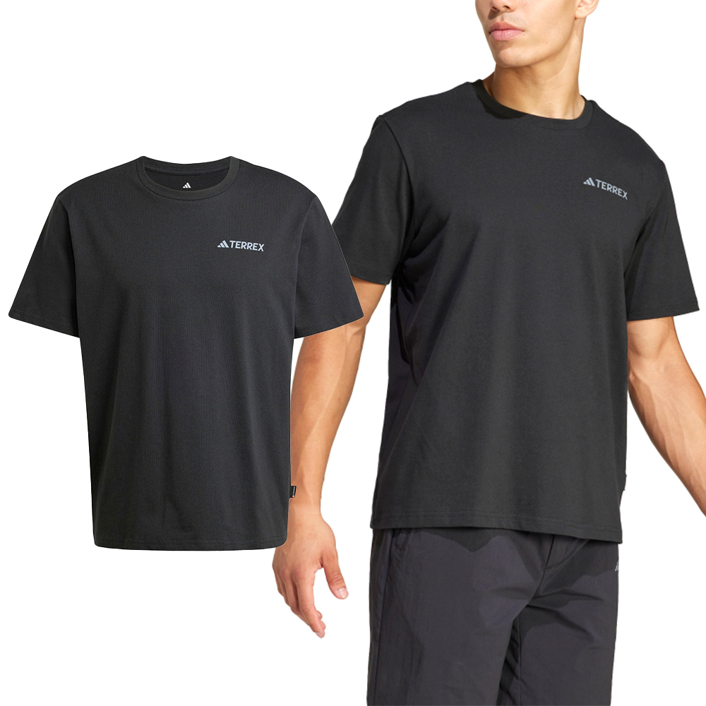 Adidas XPL Polygiene T 男款 黑色 三葉草 愛迪達 抗菌 除臭 寬鬆 短袖 JI8328