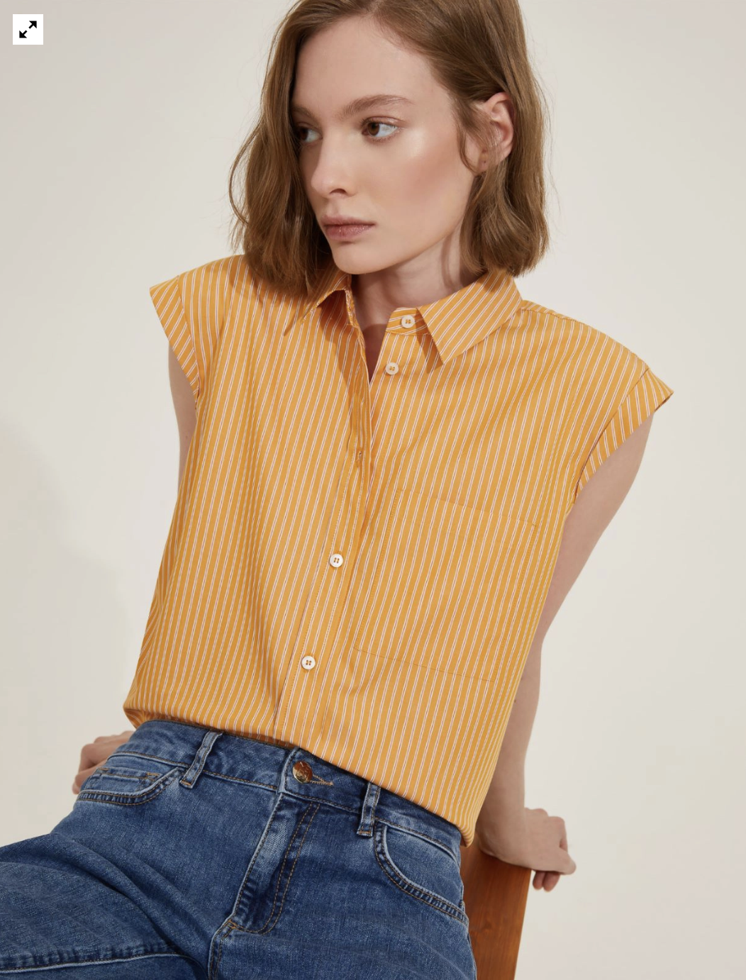 EMME Marella |清新肩線短袖襯衫