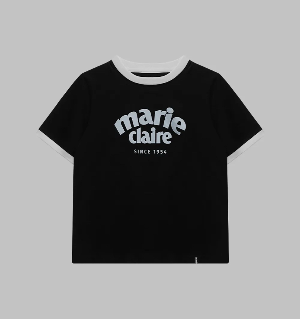 marie claire - marie ringer tshirt (black)