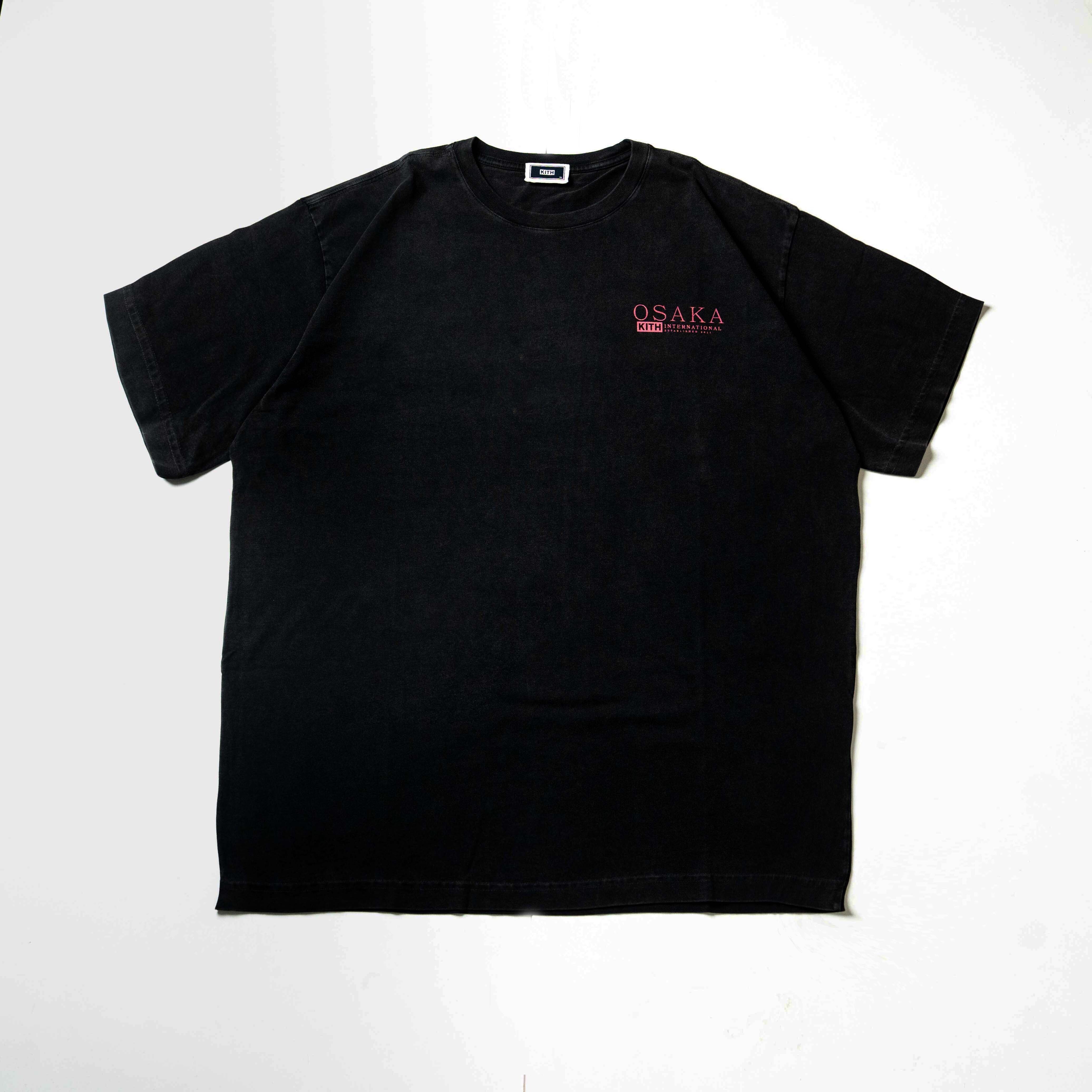 2025SS KITH OSAKA FAN LOGO VINTAGE TEE 大阪 限定 扇子 水洗 短T 現貨 250730600018
