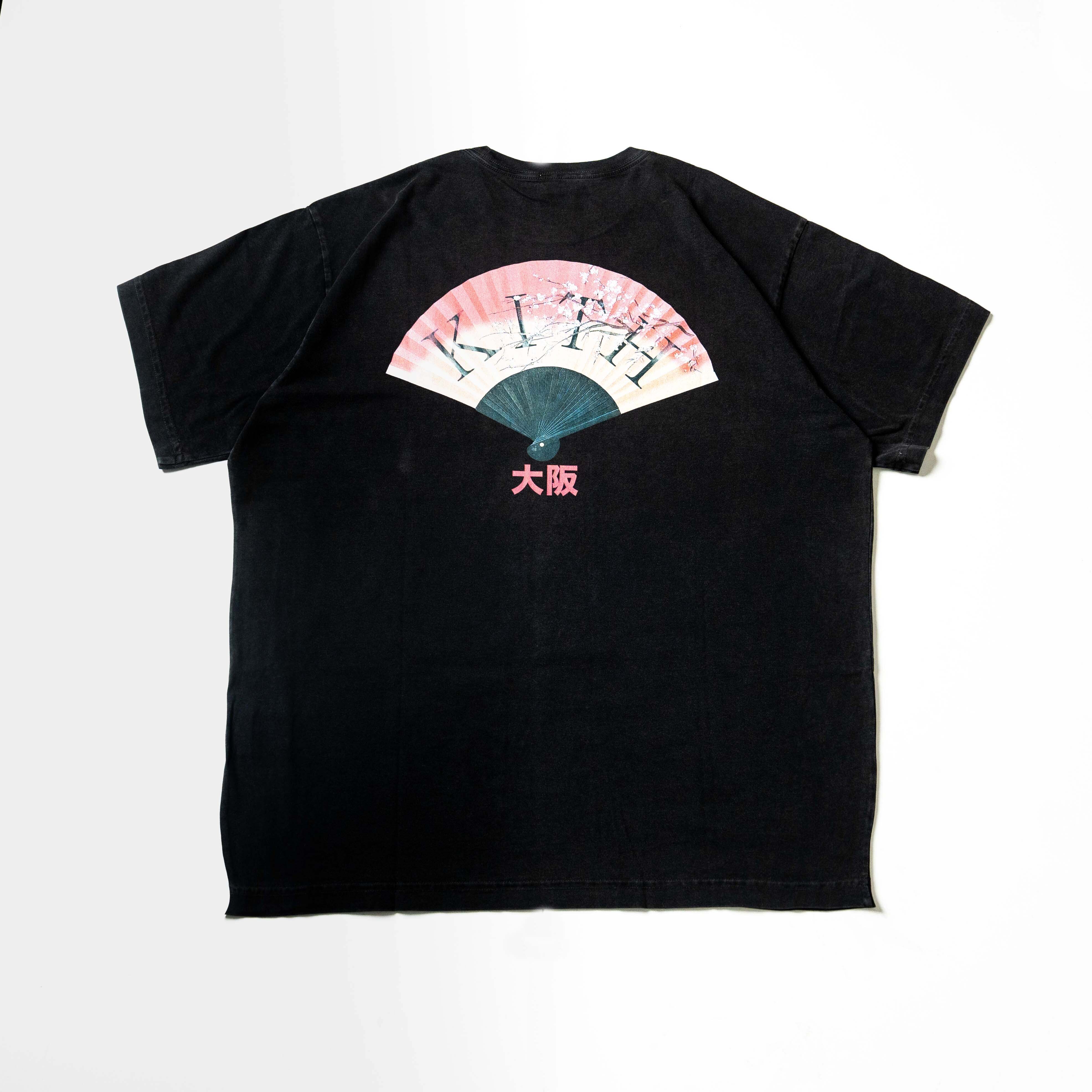 2025SS KITH OSAKA FAN LOGO VINTAGE TEE 大阪 限定 扇子 水洗 短T 現貨 250730600018