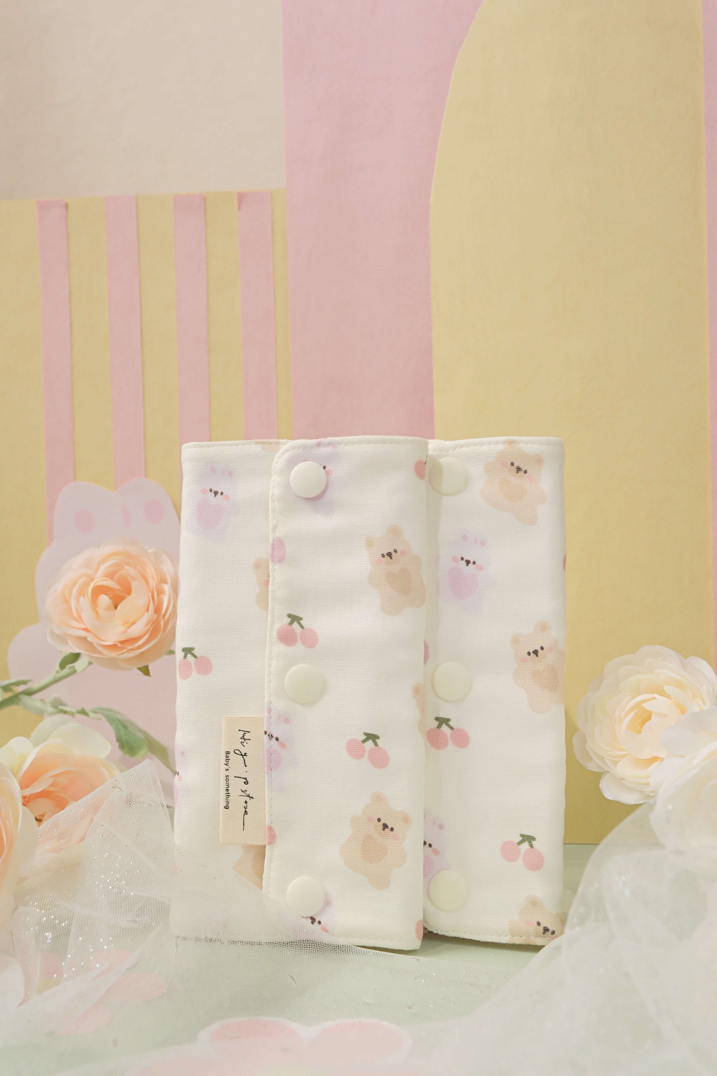 Hi Y.P store-揹巾口水套-獨家設計款-軟糖熊兔