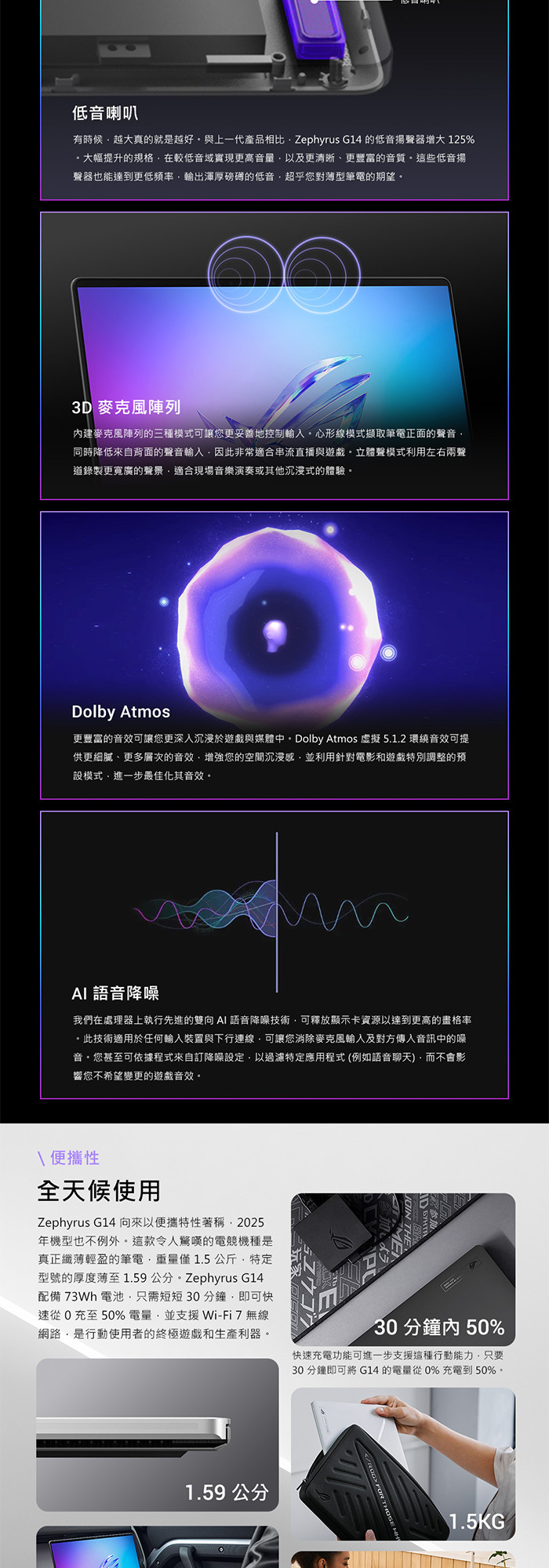 GA403WM-0022HHX370-NBLO音訊