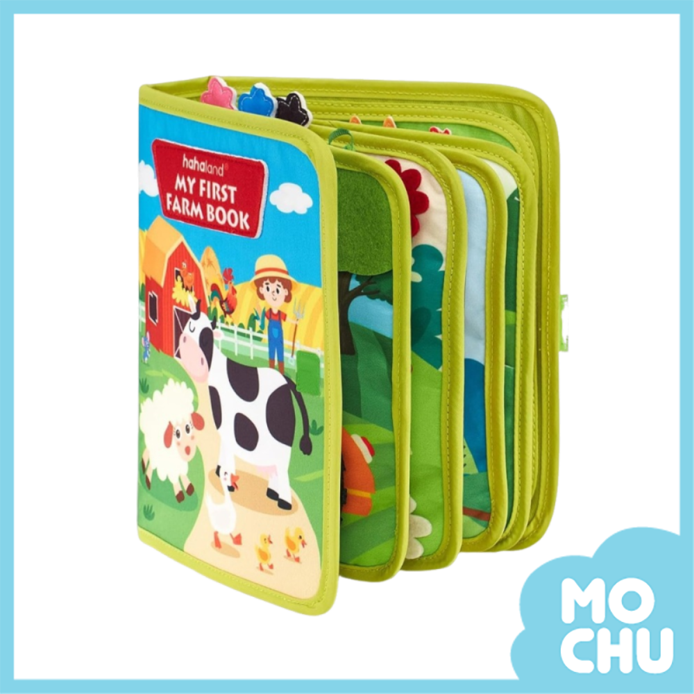 農場動物毛氈互動故事書