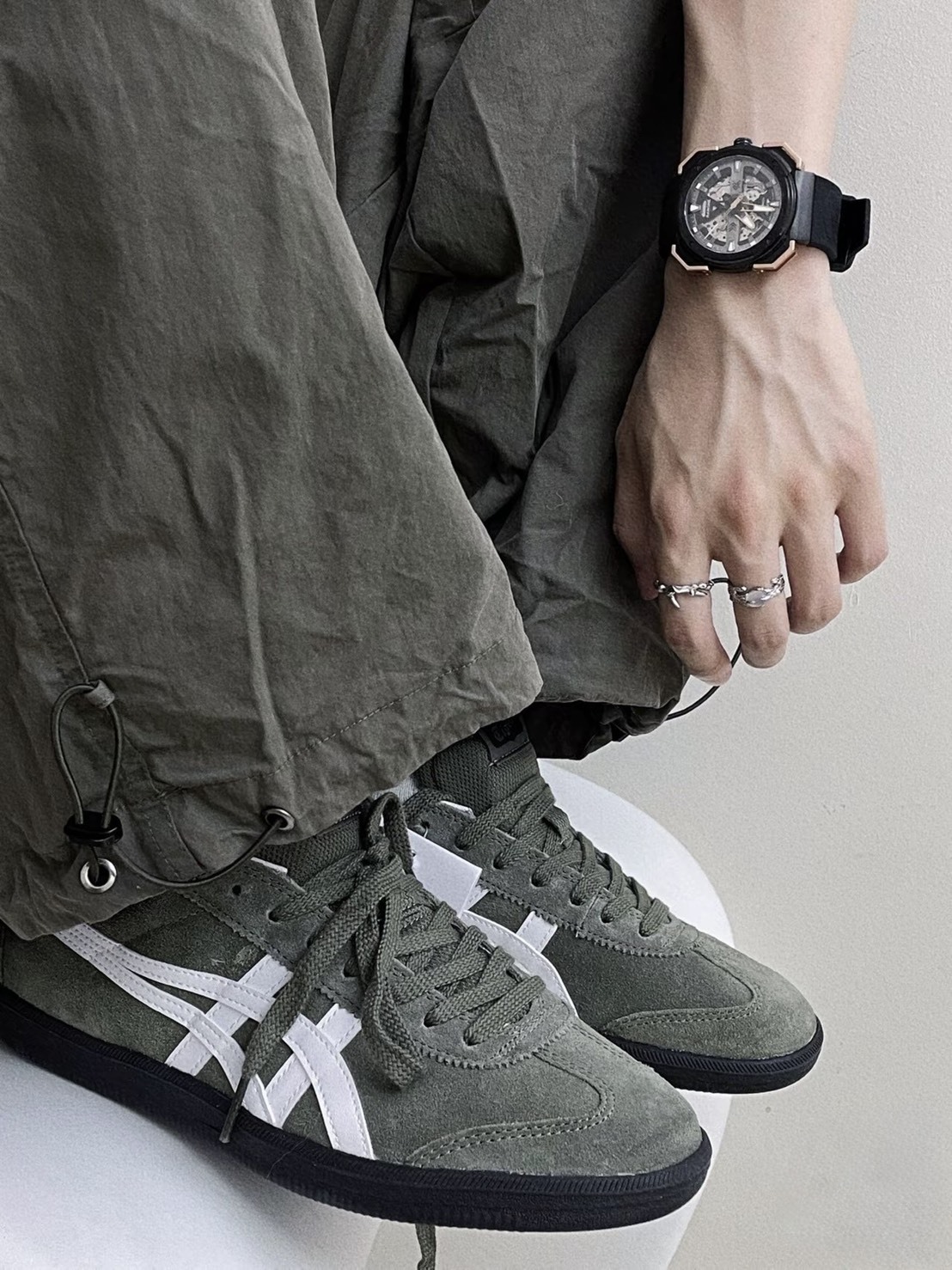 <超低價🔥> Onitsuka Tiger Tokuten 鬼塚虎 復古墨綠