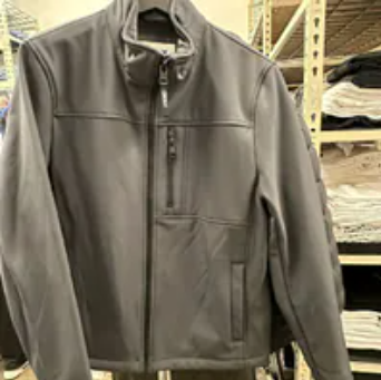 [S] DKNY IRON SOFT SHELL JACKET, DXR03910-IRO [FINAL SALE] (SD1308)