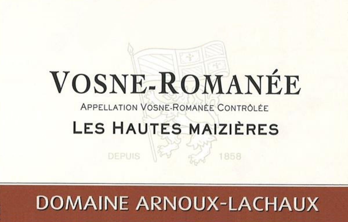 Arnoux-Lachaux Vosne-Romanee Les Hautes Maizieres 2016 (BH92)