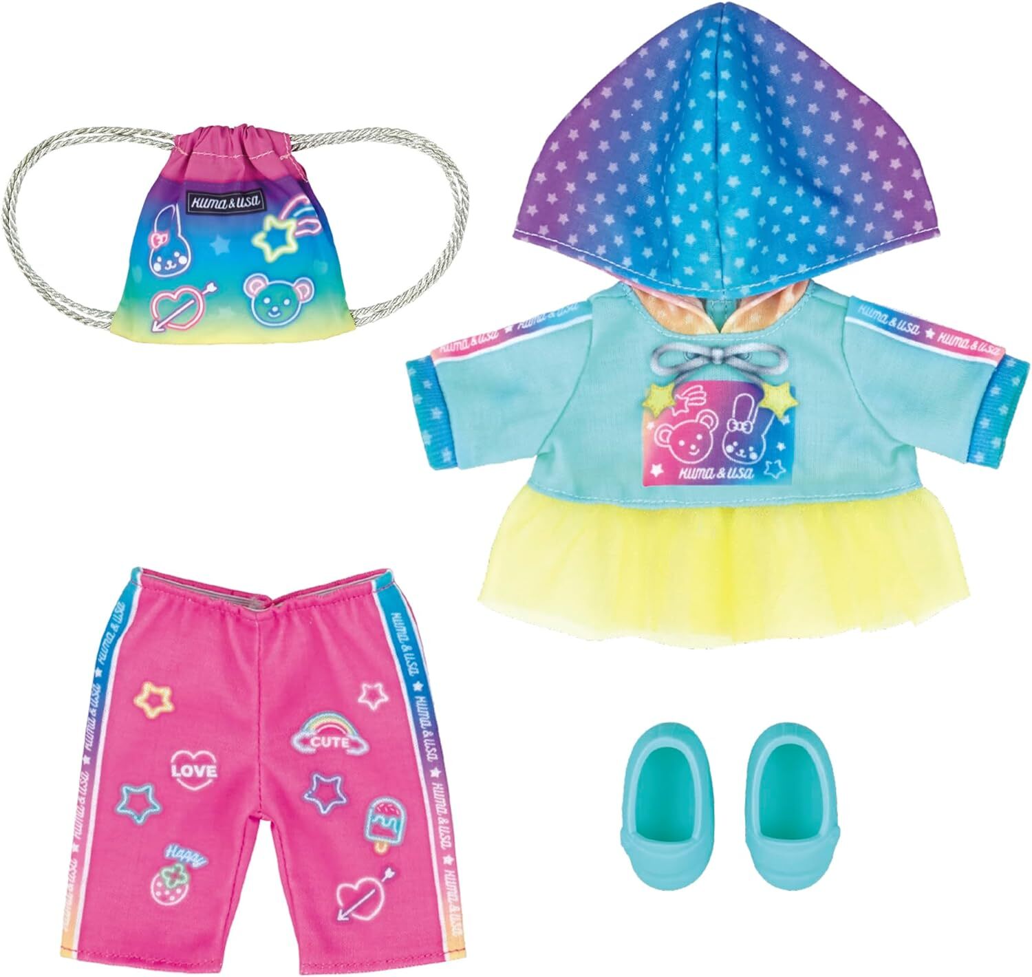 《 小美樂 》 彩虹運動套裝