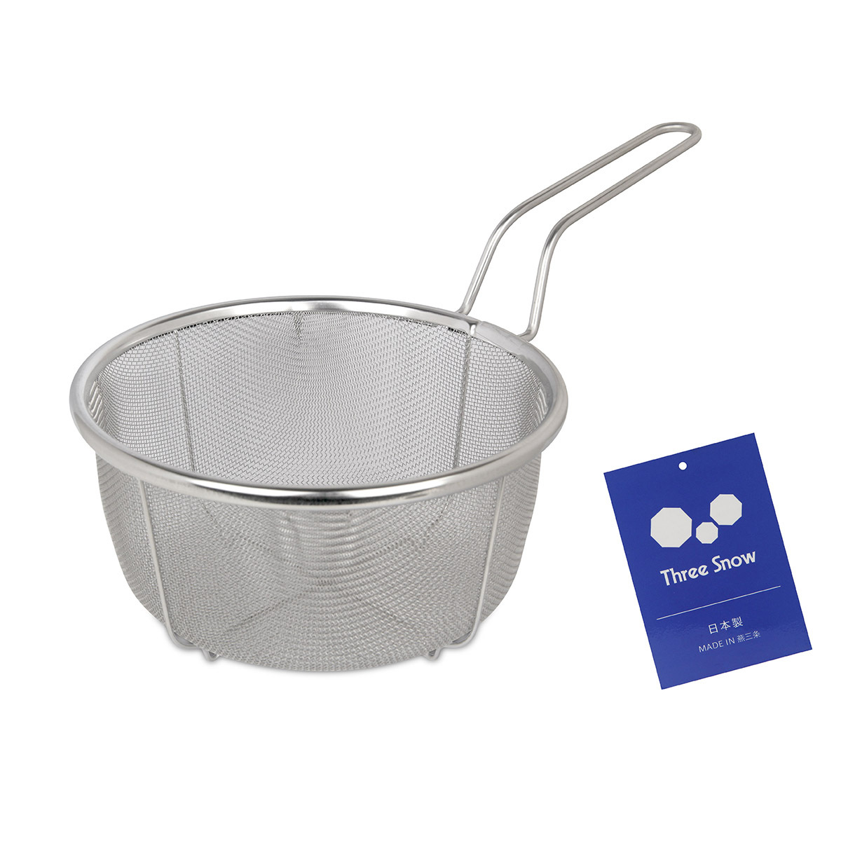 日本 三雪 Three Snow 18cm 不銹鋼篩 -31084