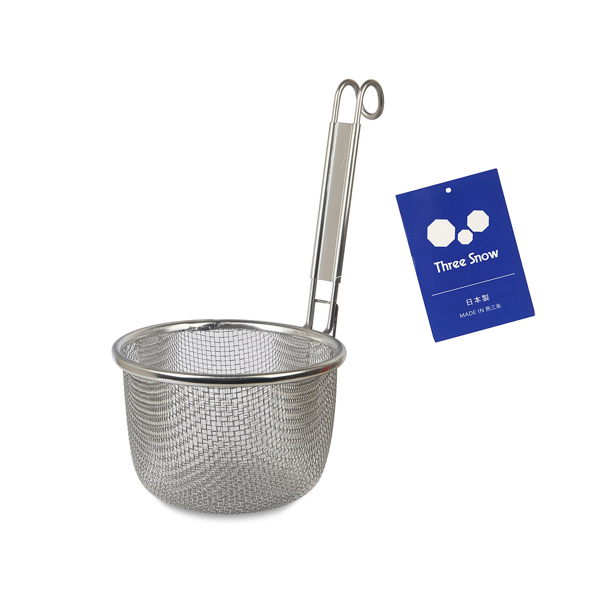 日本 三雪 Three Snow 14cm 不銹鋼篩 -31342