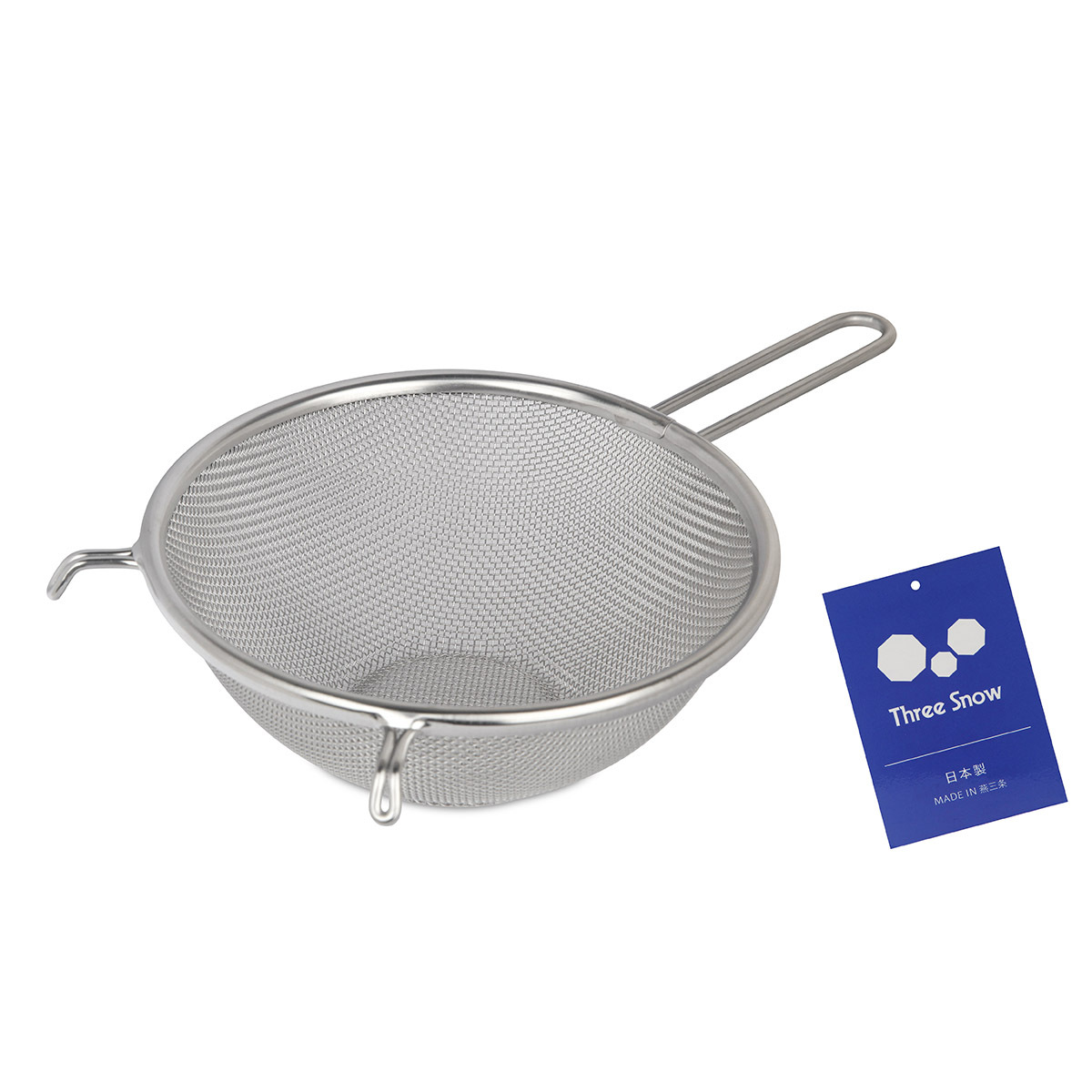 日本 三雪 Three Snow 15cm 不銹鋼篩連柄 -31313