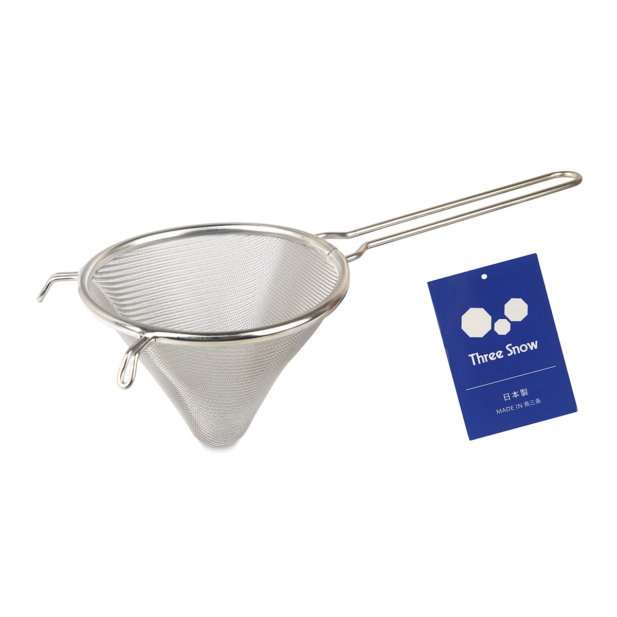 日本 三雪 Three Snow 12.5cm 圓錐形不銹鋼篩 -31322