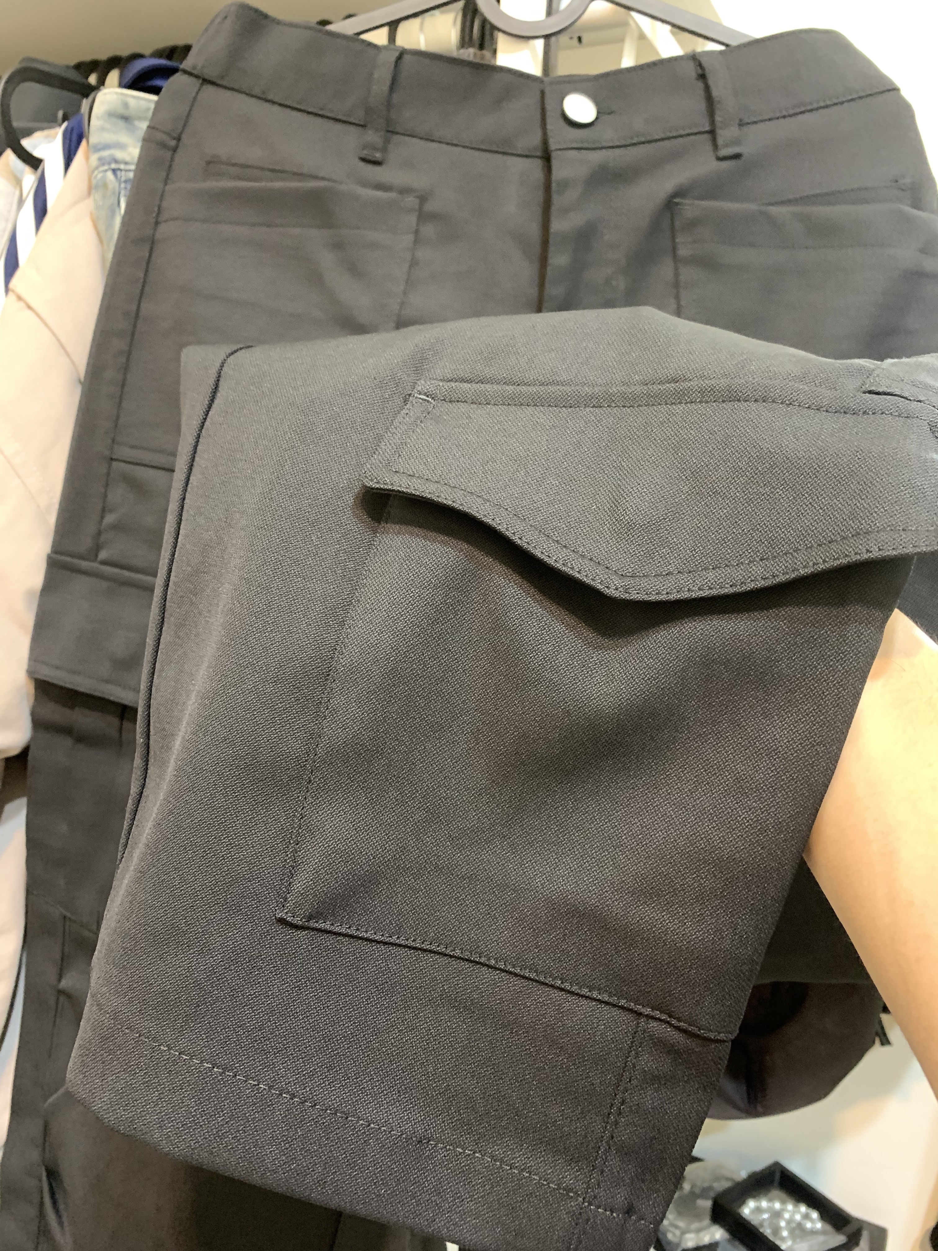 多口袋 工裝 剪裁 長褲