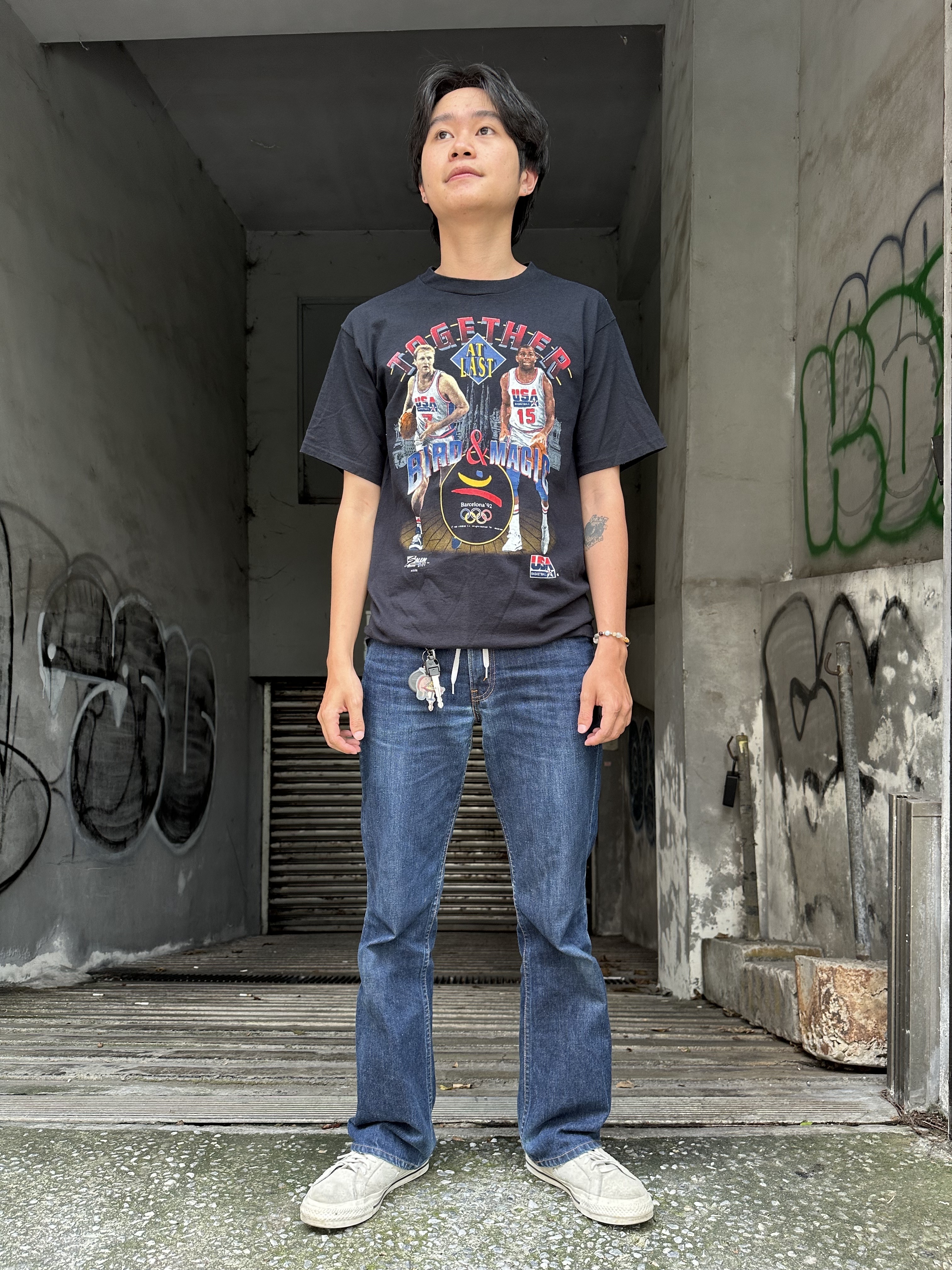 90’S Barcelona 92Bird X MagicBB T-shirt(MADE IN USA)