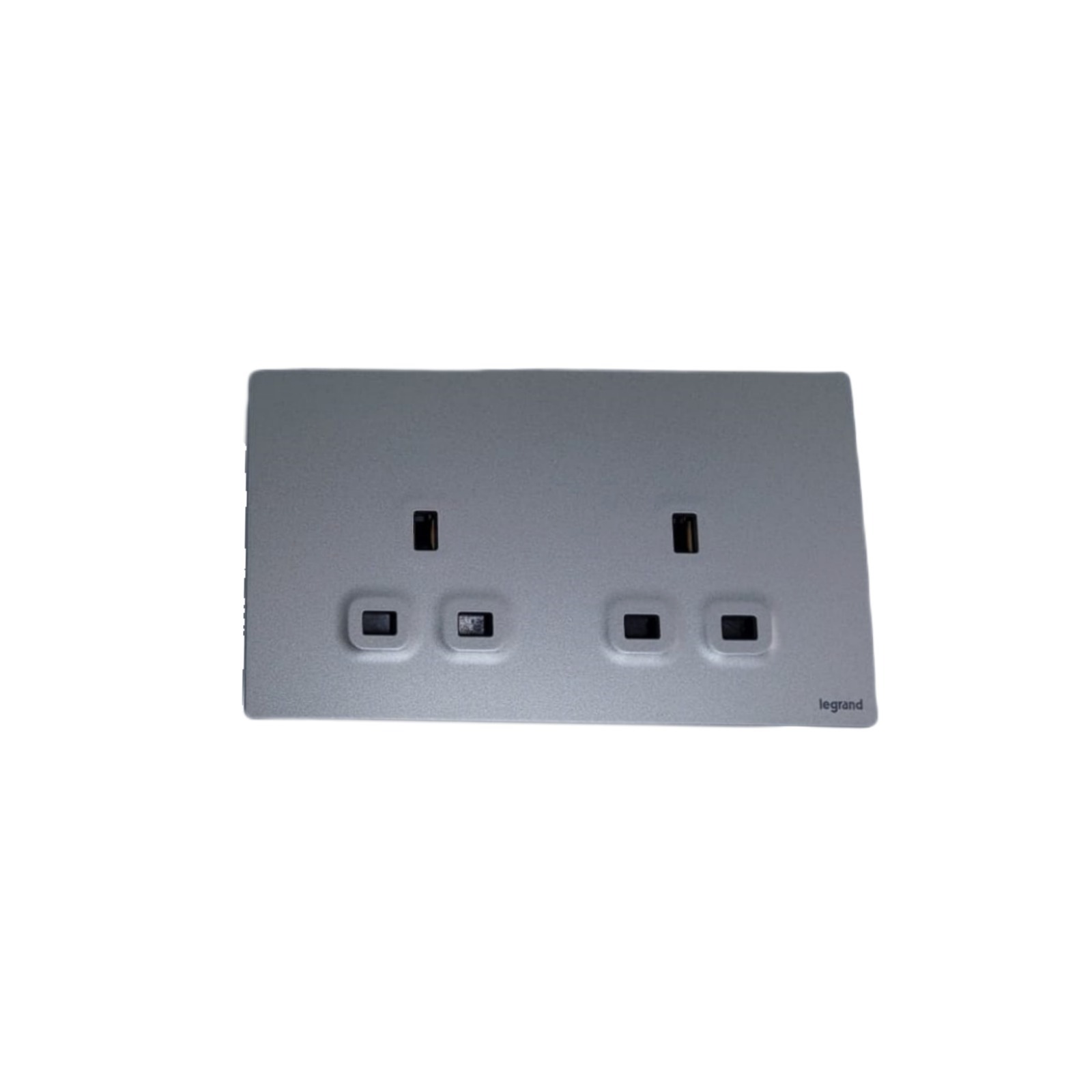 SO-031 Legrand Mallia  13A 孖位插蘇 (深銀色)