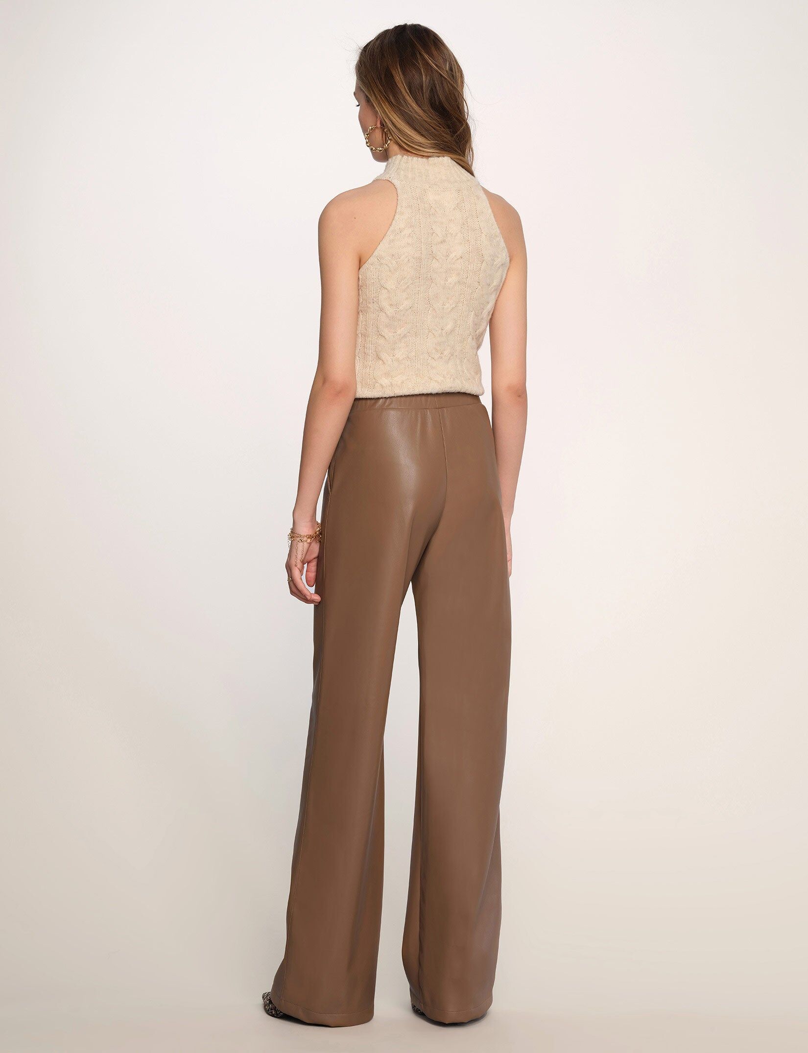 Neida Faux Leather Pant