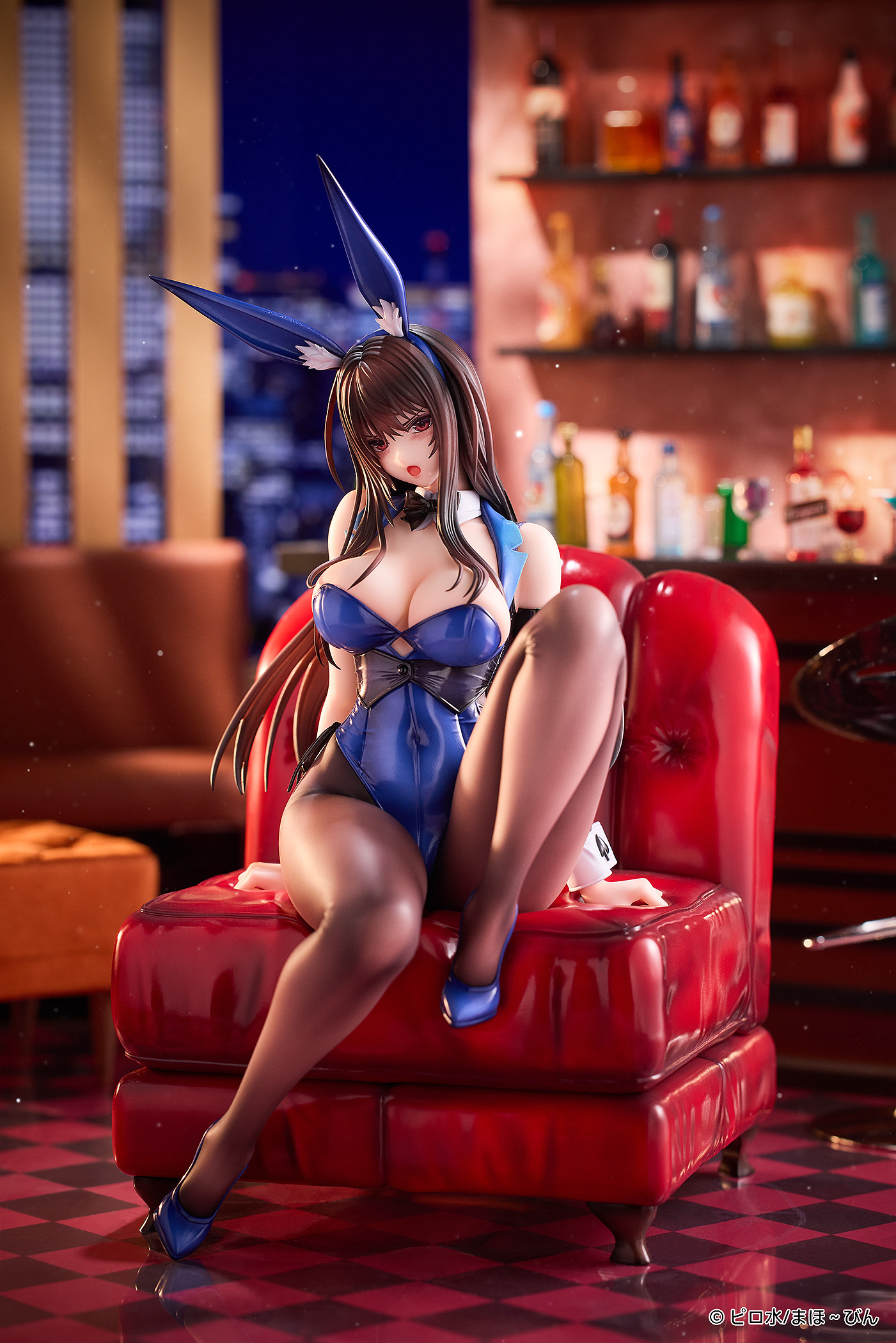 HANABEE 水澄實華 兔女郎Ver. 普通版 (連色紙) "SHY GIRL" MINAZUMI KASANE BUNNY GIRL VER. 1/6 SCALE FIGURE NORMAL EDITION