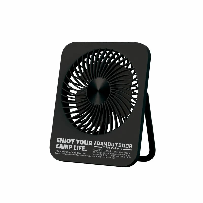 【ADAMOUTDOOR】USB充電式迷你桌上型風扇 / ADFN-SLIM500 [綠、卡其、黑]