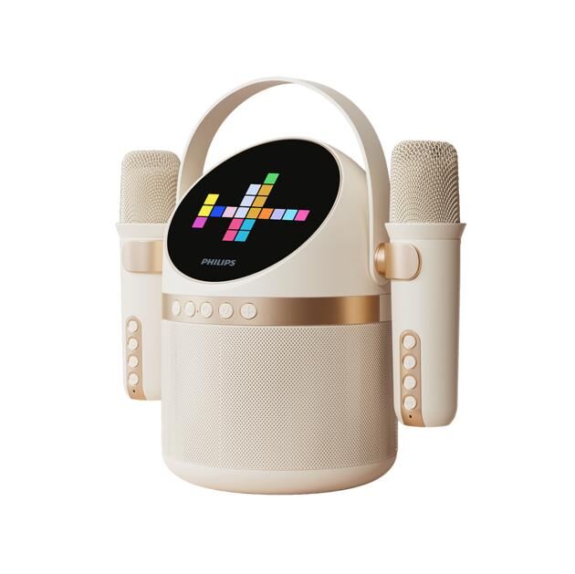 【 PHILIPS 】小福麥AI智能K歌藍牙音箱-TAS2509WT (贈藍牙耳機)
