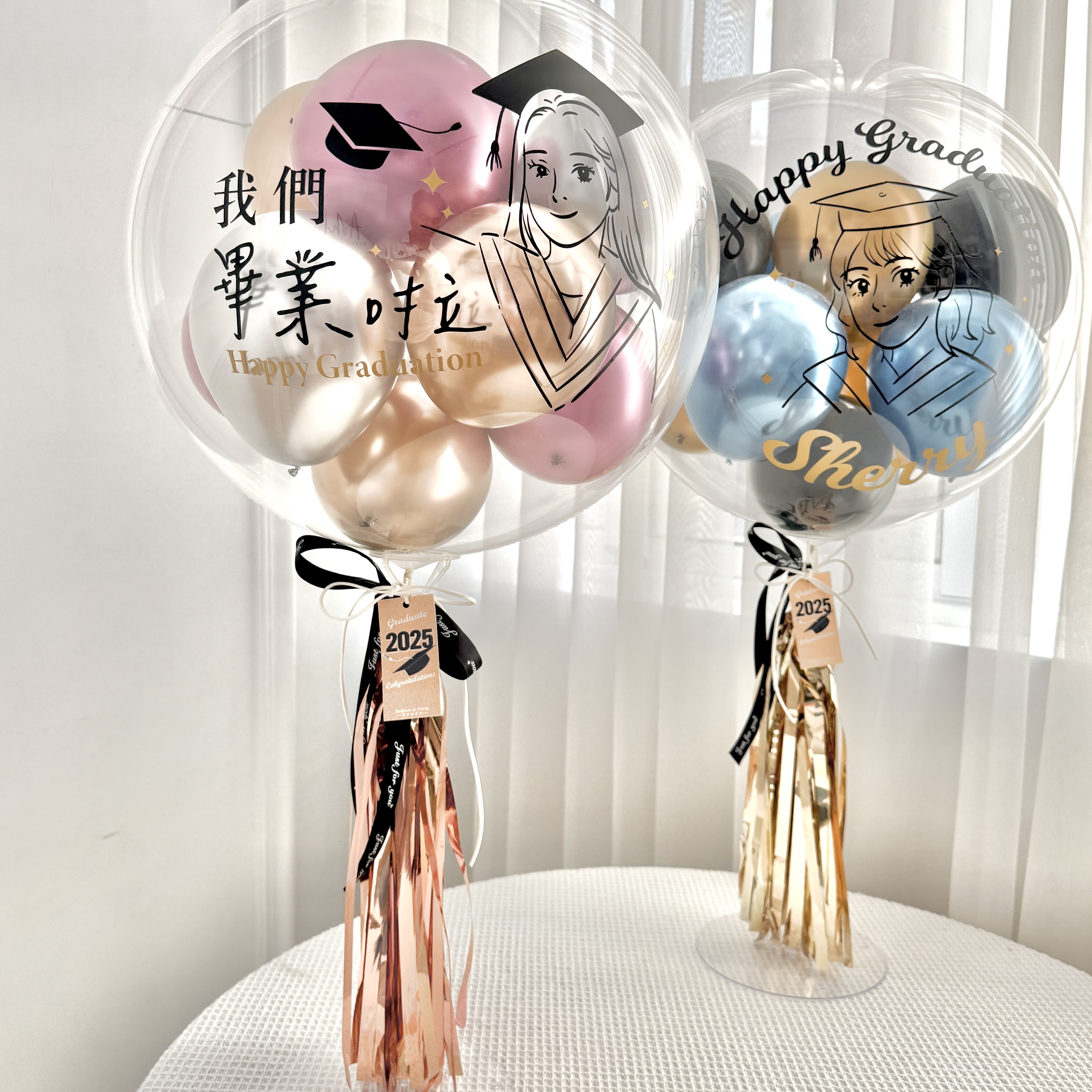 畢業單品丨似顏繪手拿泡泡球$1190