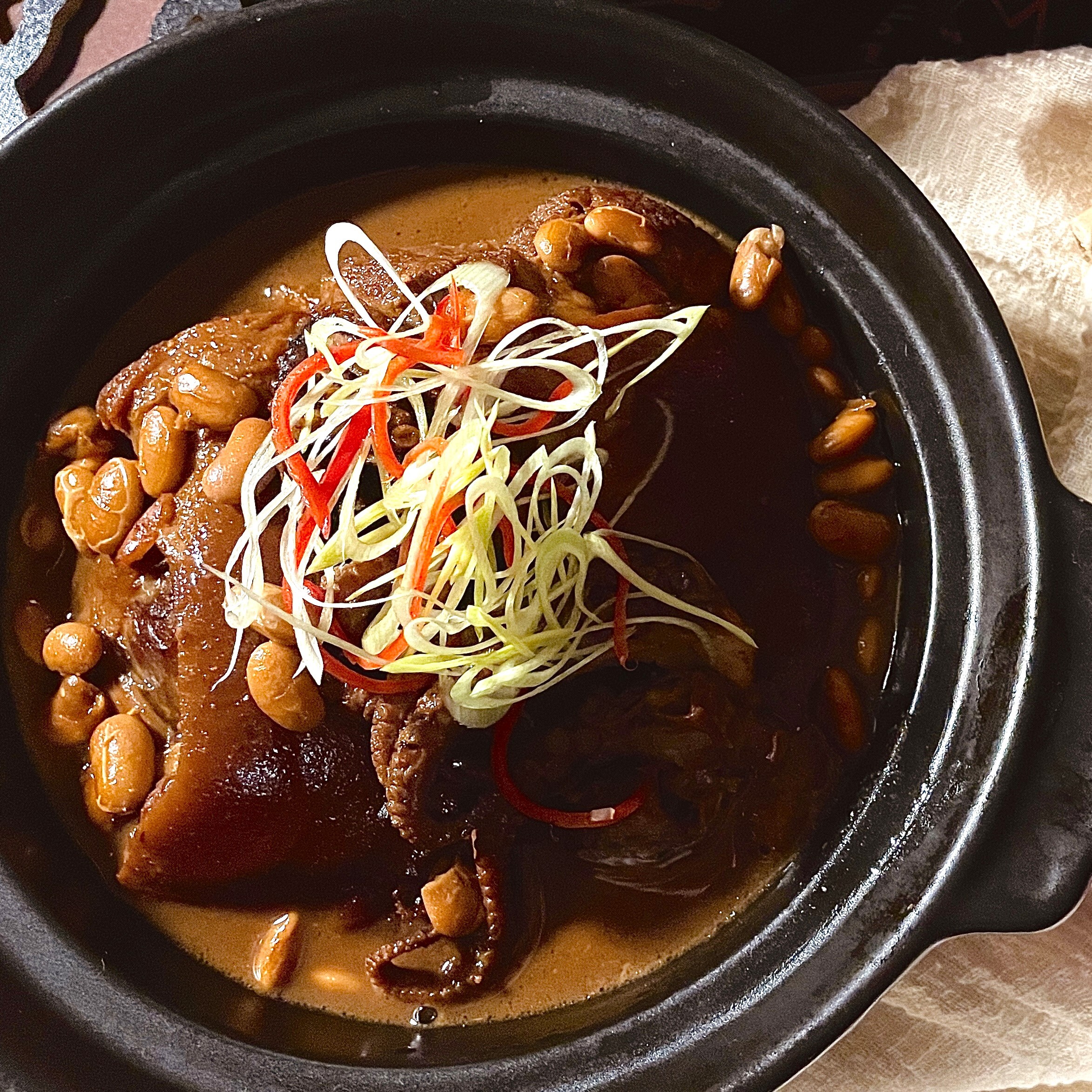 【堯帝品鍋｜第四味】黃豆章魚燜肘子