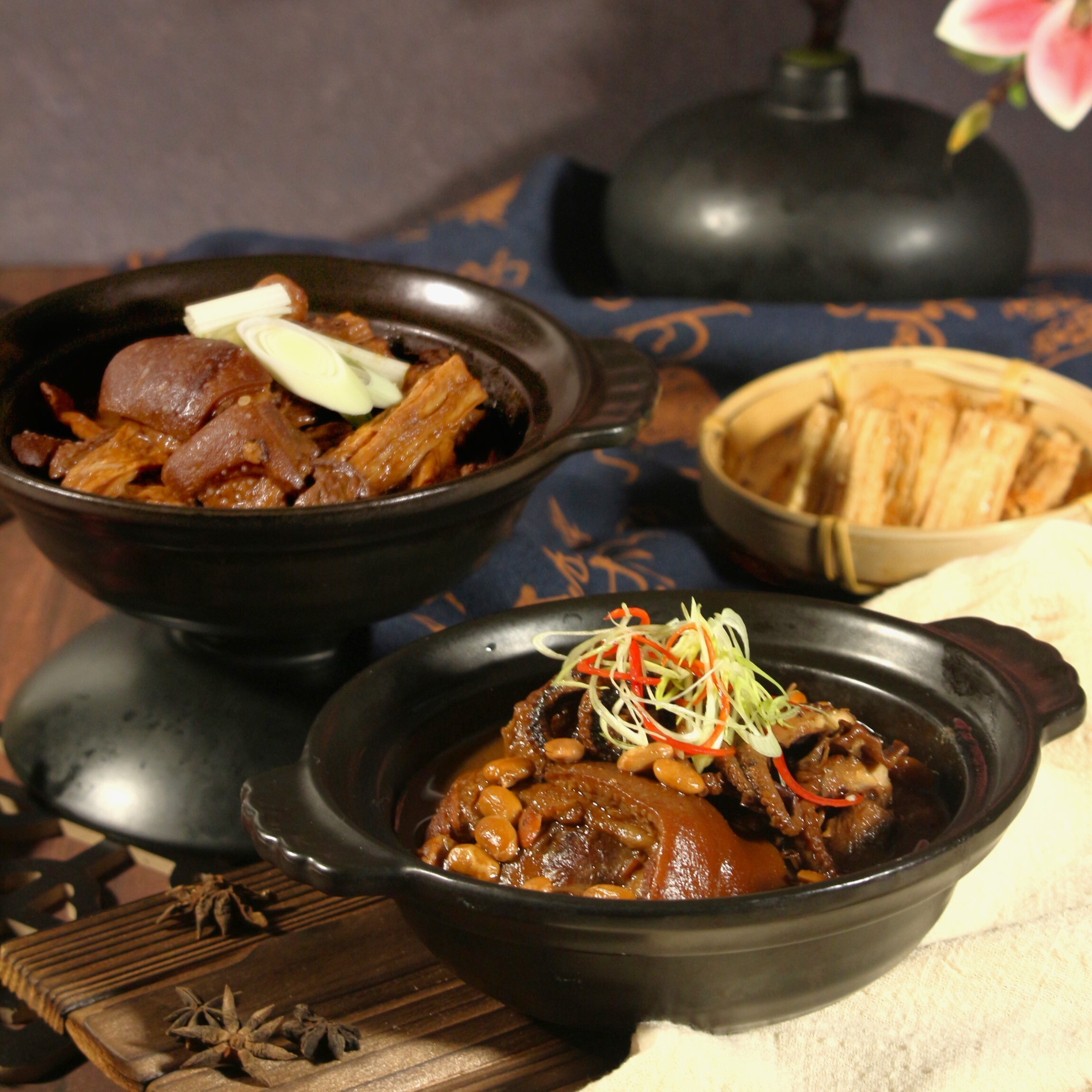 【堯帝品鍋｜第四味】黃豆章魚燜肘子