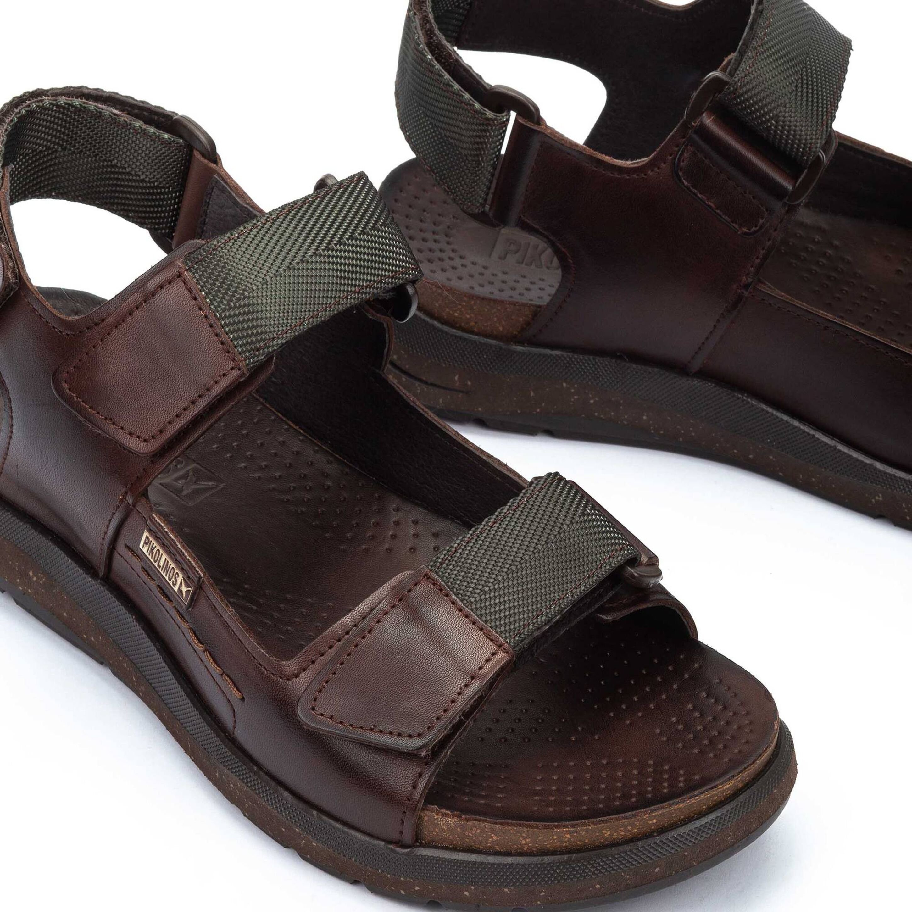 Pikolinos - Nijar 男士魔術貼平底涼鞋