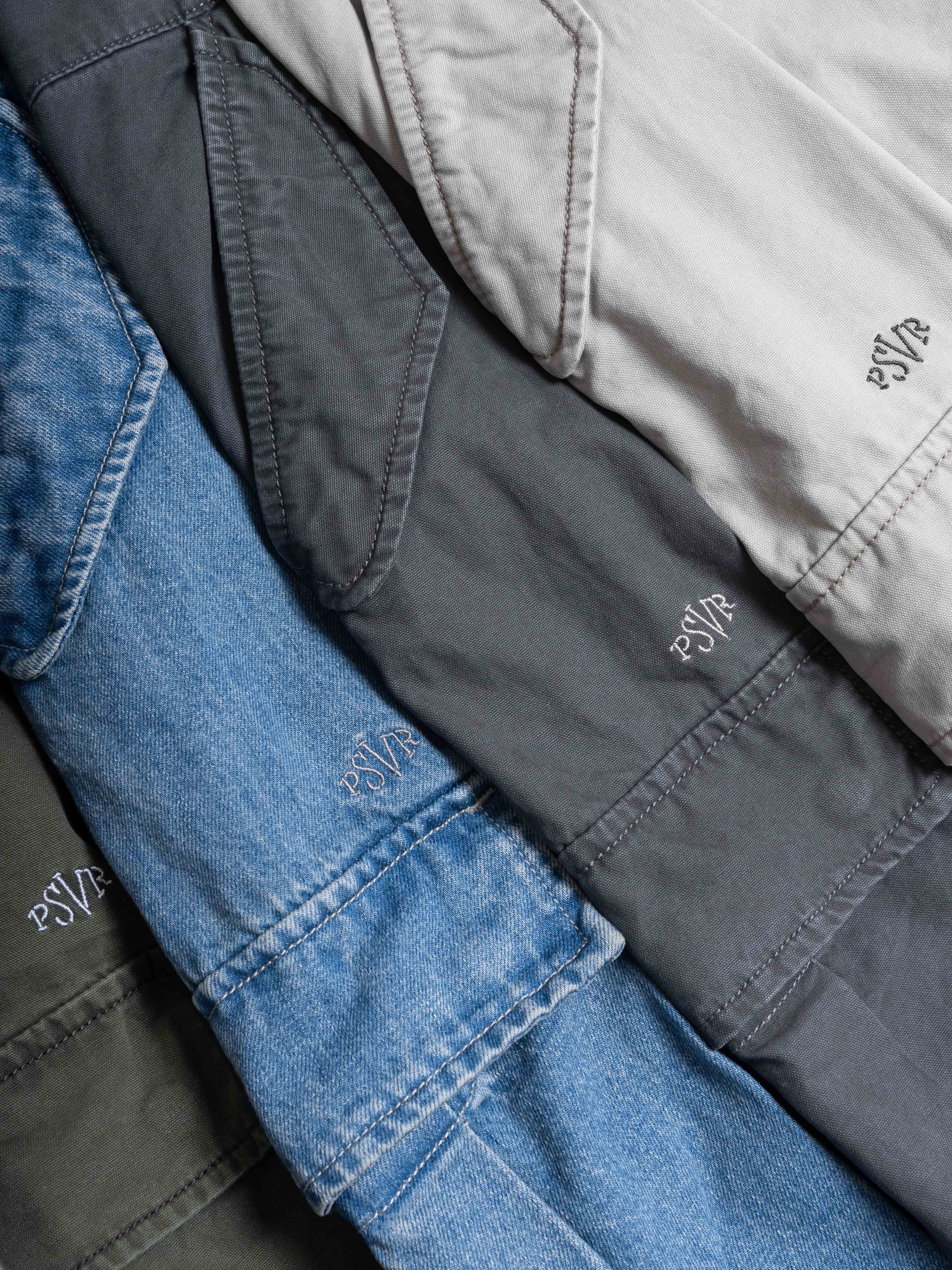 PERSEVERE WASHED DOUBLE-PLEATED CARGO SHORTS 水洗雙摺軍短褲