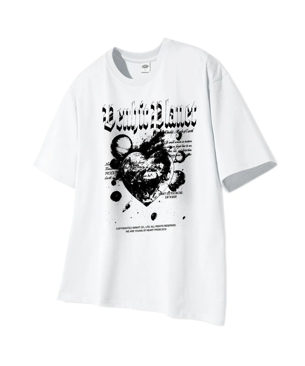 venhit - dark planet cool cotton tshirt (2 colors)