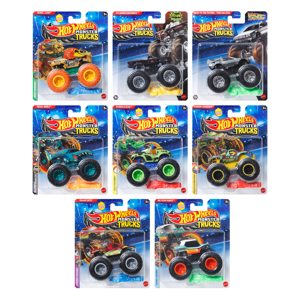 風火輪大腳車1:64系列 原箱8入(DD箱號)