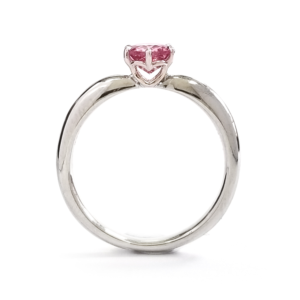 PT900鉑金粉藍寶戒指