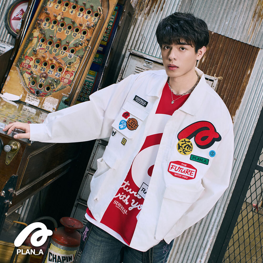 Stay Real STAYREAL PLAN A未來有你工裝外套