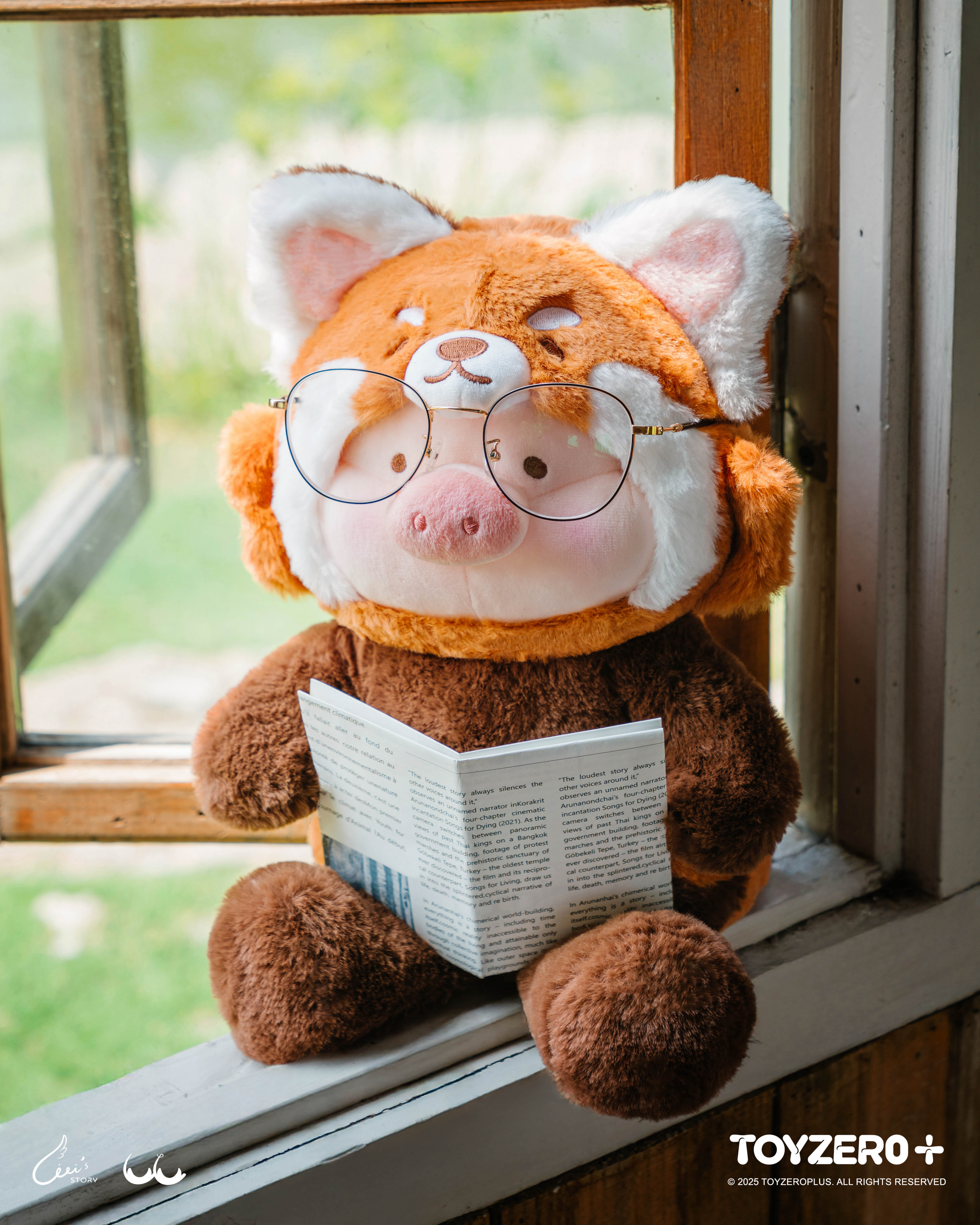 罐頭豬LuLu 動物派對 - 活潑小熊貓Lu毛絨公仔