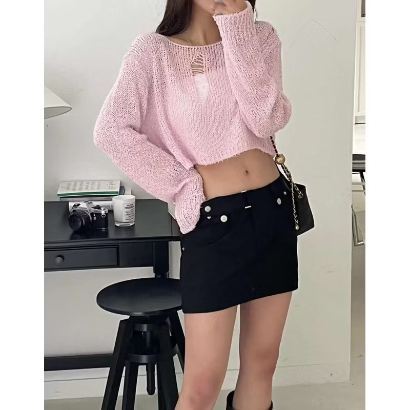 腰帶 卯釘 工裝感 短裙