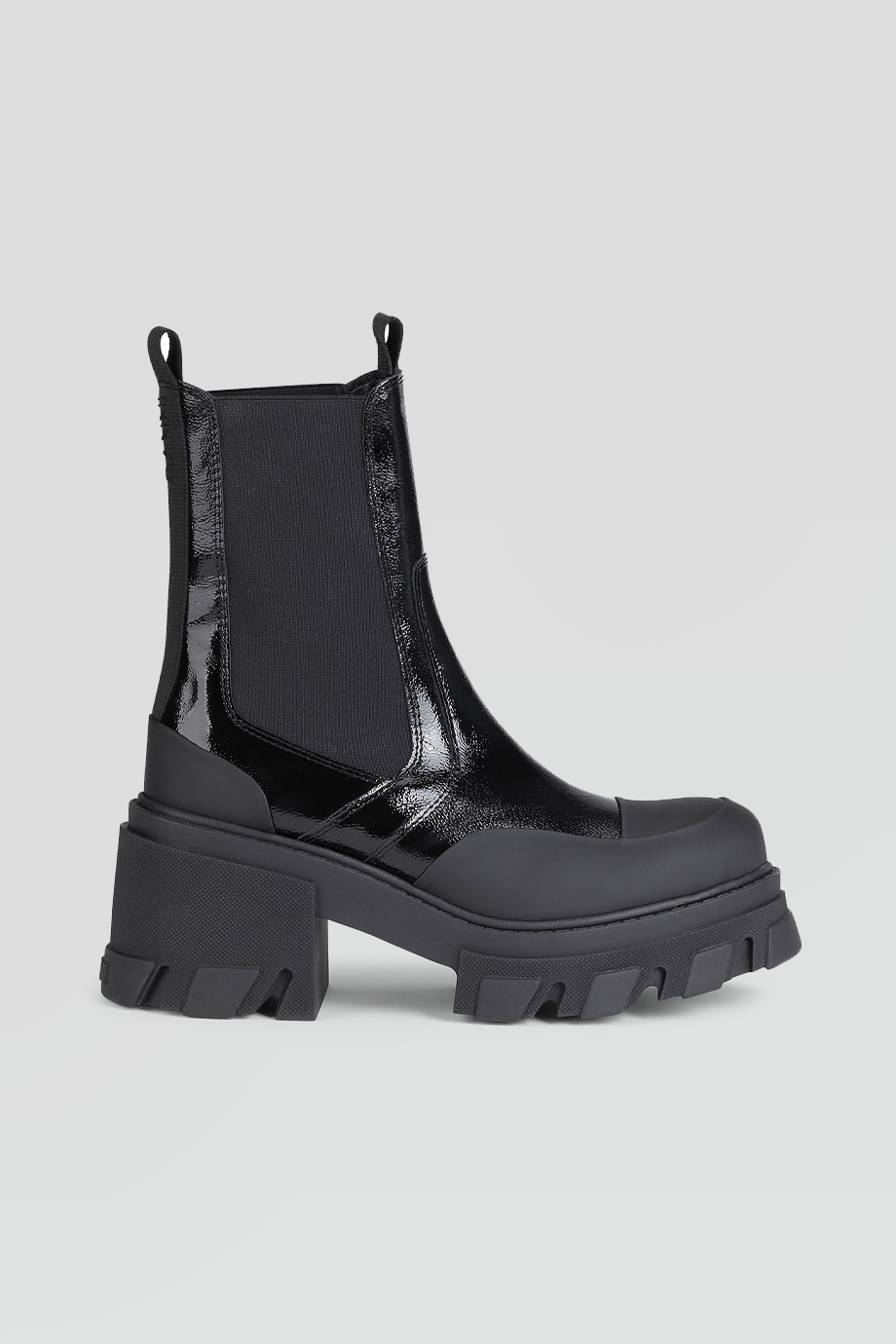 GANNI｜CHELSEA 中筒切爾西高跟靴