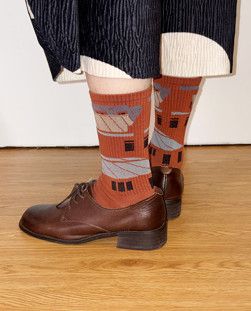 [Empty Cones] Iceland Roof 2.0 Crew Socks