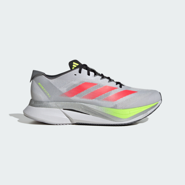 Adidas Adizero Boston 12 M JI4472 男女 慢跑鞋 輕量 跑鞋 緩衝 彈力 灰 紅