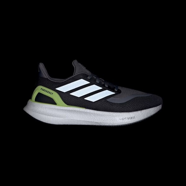 Adidas Pureboost 5 JH6445 男 慢跑鞋 運動鞋 路跑 反光 透氣 緩震 耐磨 灰黑綠