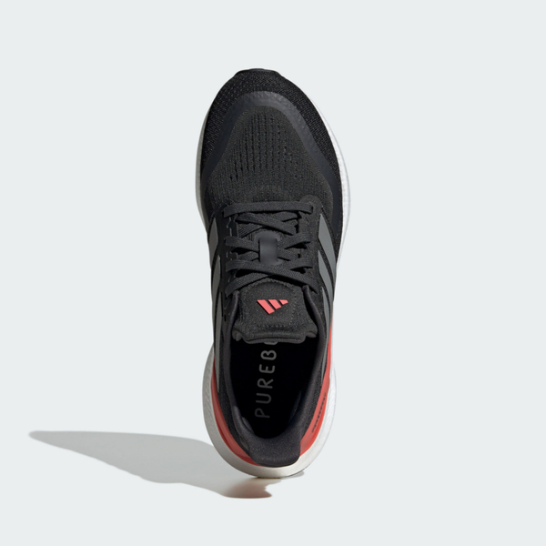 Adidas Pureboost 5 W JH6452 女 慢跑鞋 運動鞋 路跑 反光 緩震 耐磨 黑 粉橘