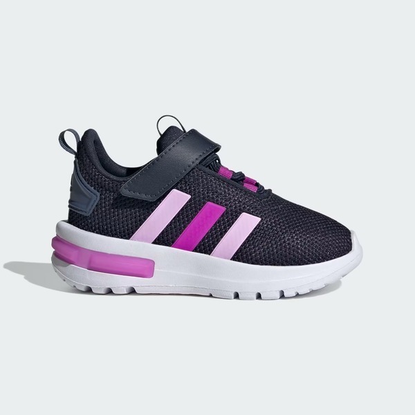 Adidas Racer TR23 EL I JH9569 小童 慢跑鞋 運動鞋 魔鬼氈 緩衝 透氣 深藍 紫