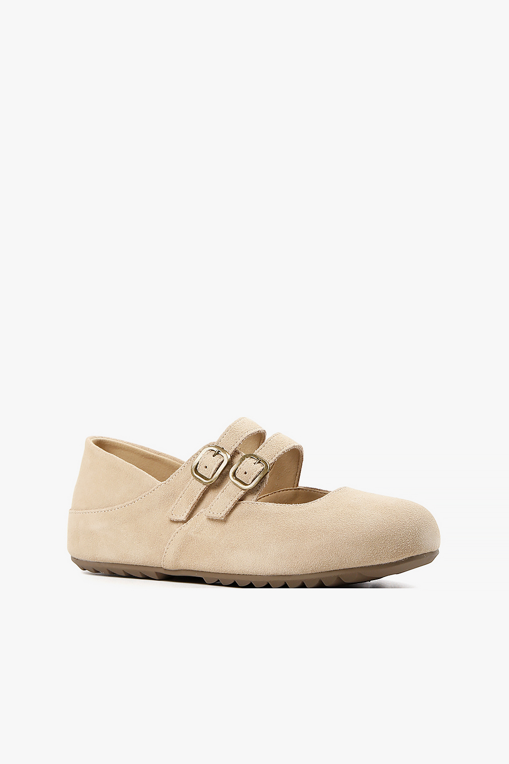 Earth 2 Jane 麂皮柔軟膠底便鞋