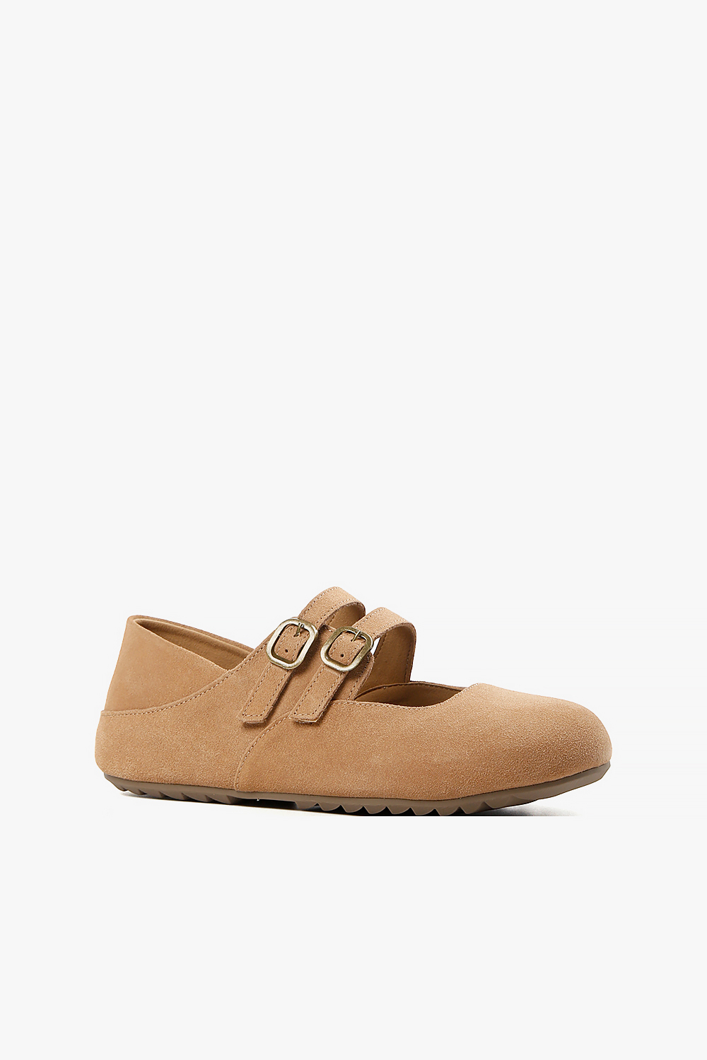 Earth 2 Jane 麂皮柔軟膠底便鞋